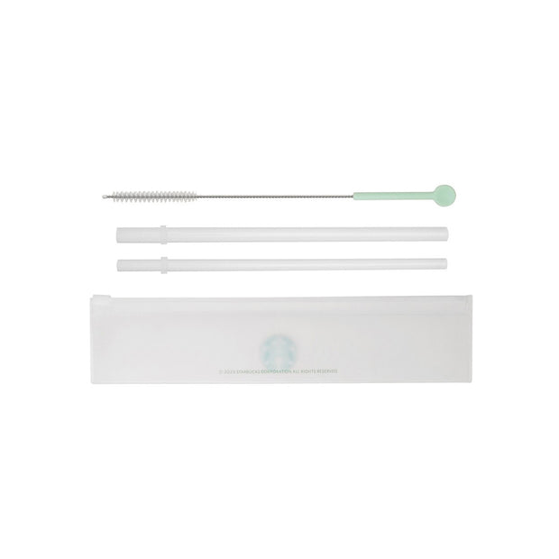 Starbucks Reusable Straw Set And Brush