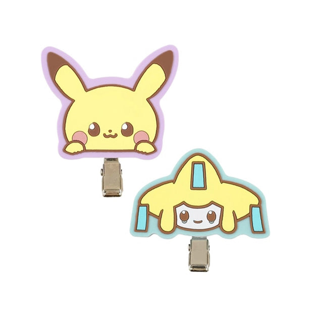 Pokemon PokePeace Rubber Hair Clip: Pikachu and Jirachi