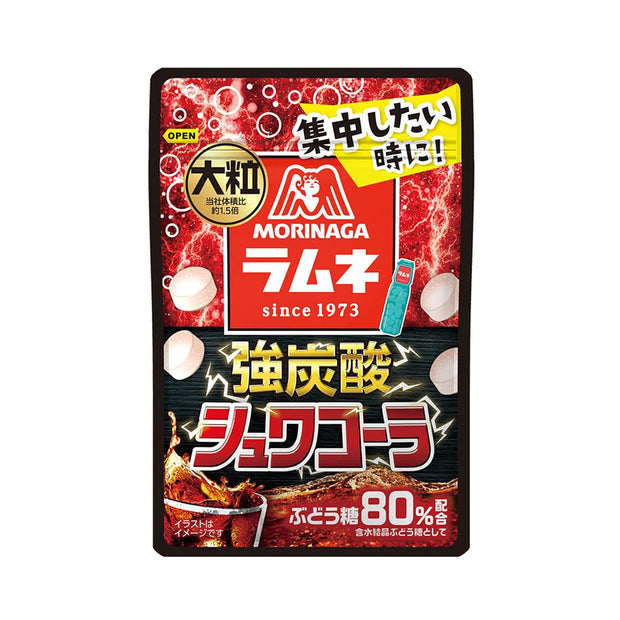 Morinaga Large Ramune Strong Carbonated Cola