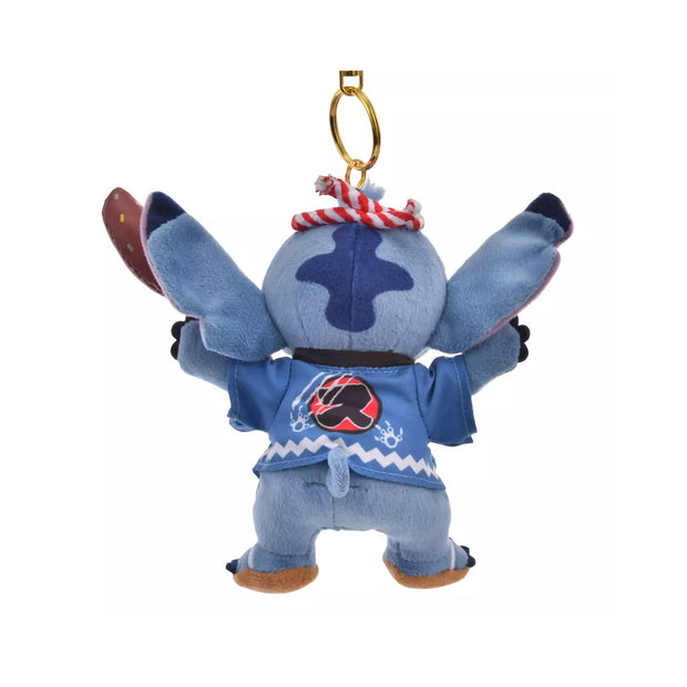 Disney Stitch Plush Keychain Japanese Matsuri Collection