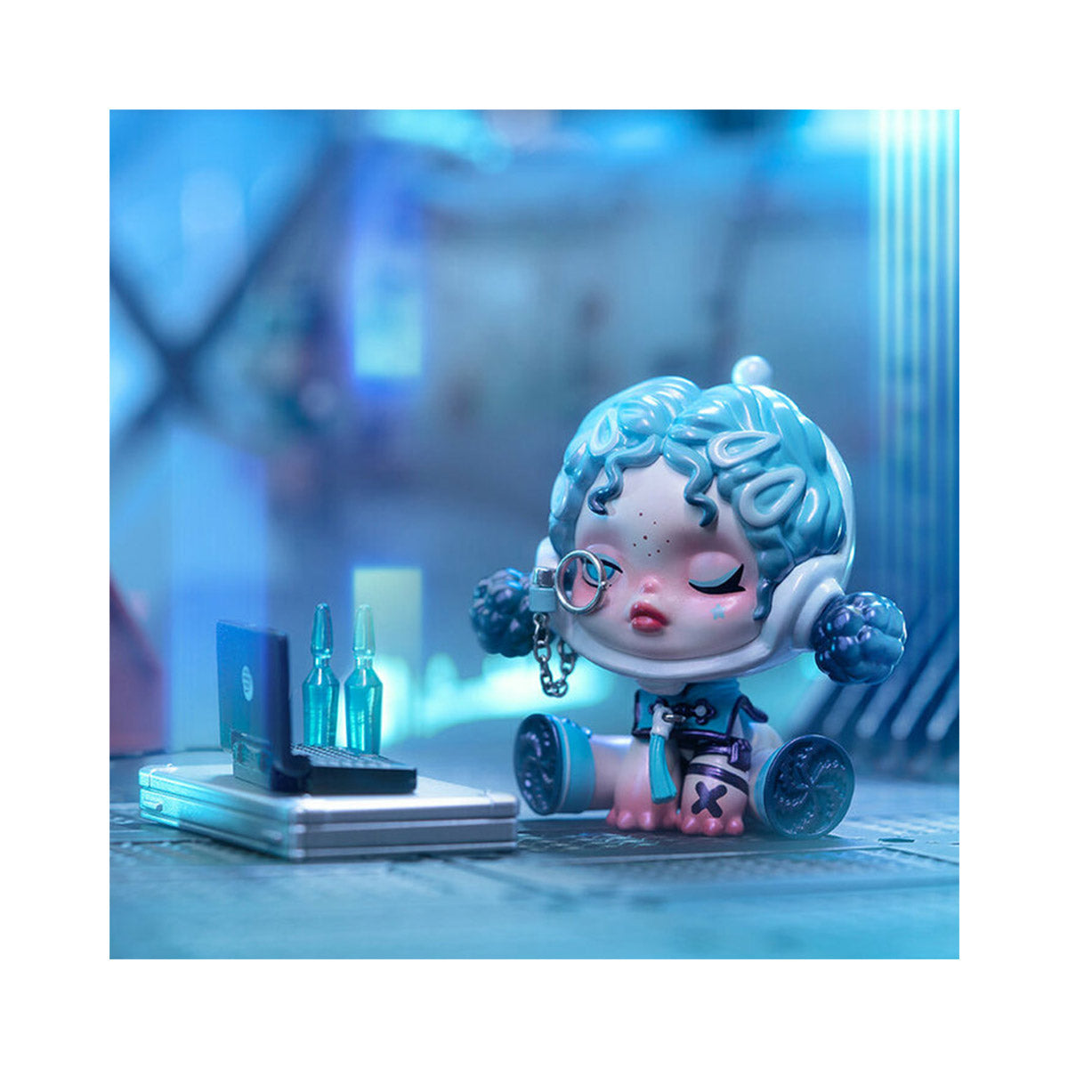 未開封POP MART SKULLPANDA & Pocket Friends Pop Mart Skullpanda City of Night Series