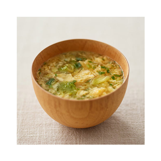 Muji Egg & Cabbage Miso Soup