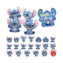 Top Toy Disney Mini Fluffy Stitch Series 3: Single thumbnail 1