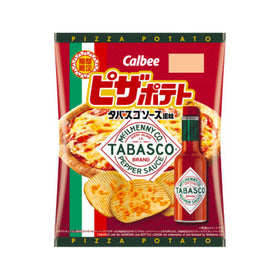 Calbee Pizza Potato Tabasco Sauce