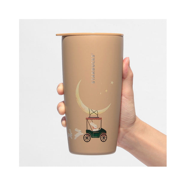 Starbucks Autumn Festival 2025 Stainless Steel Tumbler Beige