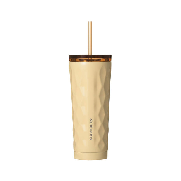 Starbucks Autumn Festival 2025 Cold Drink Cup Tumbler Moon Beige