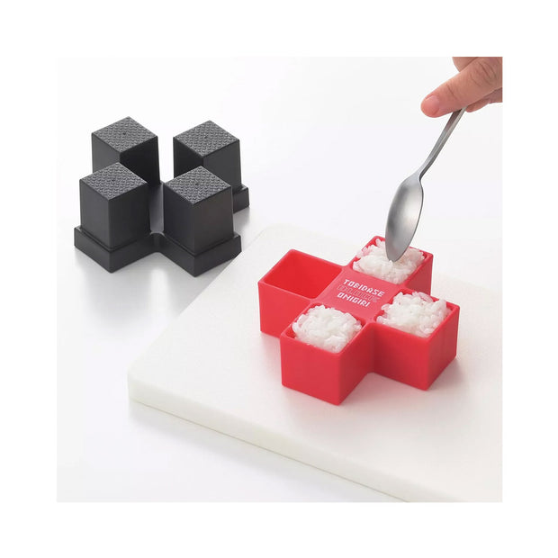 Kakusei Pop-Up! Block Rice Ball: Red