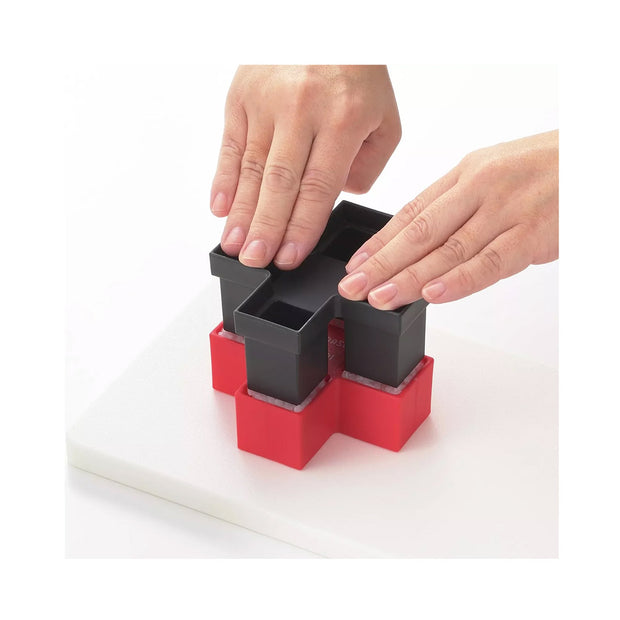 Kakusei Pop-Up! Block Rice Ball: Red