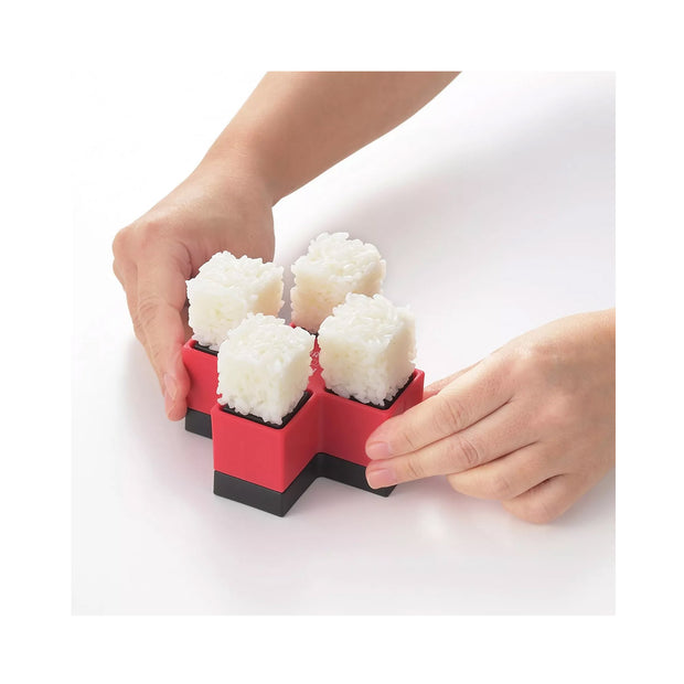 Kakusei Pop-Up! Block Rice Ball: Red