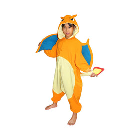 Pokemon Fleece Charizard Kigurumi for Children