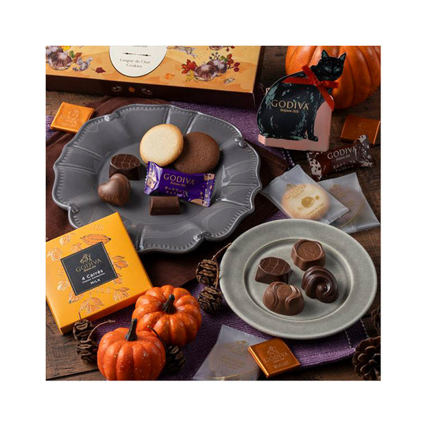 Godiva Black Cat Collection Halloween Party Set 2025