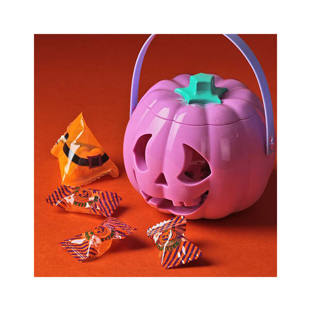 Halloween 2025 Pumpkin Laughing Light Pot with Snacks