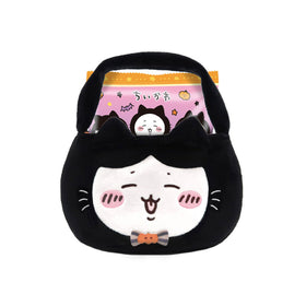 Halloween 2025 Chiikawa Black Cat Mini Bag Orange Bow
