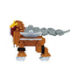 Pokemon Entei Nanoblock Deluxe Edition thumbnail 4