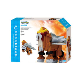 Pokemon Entei Nanoblock Deluxe Edition