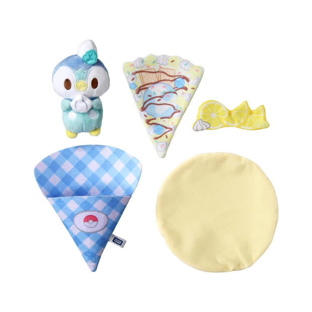 Pokemon Poke-Piece Rolling Crepe Plush: Piplup