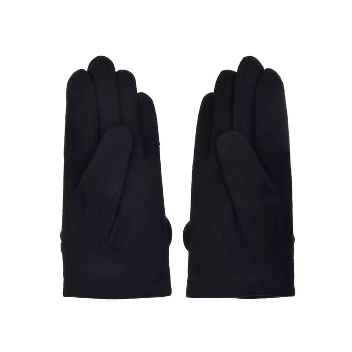 Disney Mickey &amp; Minnie Winter Gloves Black thumbnail 2