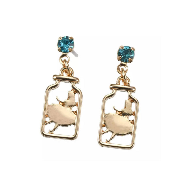 Disney Alice in Wonderland Earrings Set Silhouette & Variety