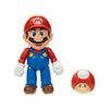 Super Mario Figure: Mario w/ Super Mushroom