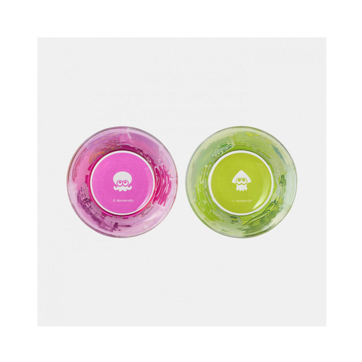 Nintendo Tokyo Glass Set Squid or Octo Splatoon