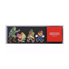 Nintendo Tokyo Limited Pins Set Mario Zelda Splatoon Animal Crossing Japan