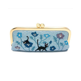 Ghibli Kiki's Delivery Service "Blue Carpet" Clasp Horizontal Pouch