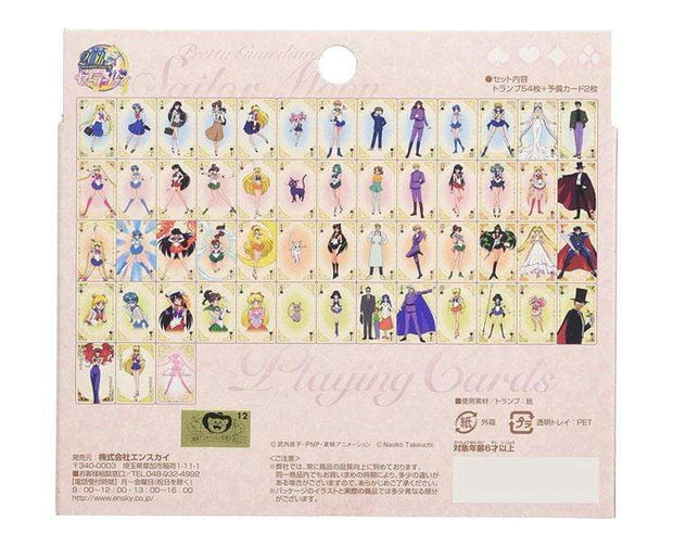 Sailor Moon Playing Cards Toys and Games Sugoi Mart