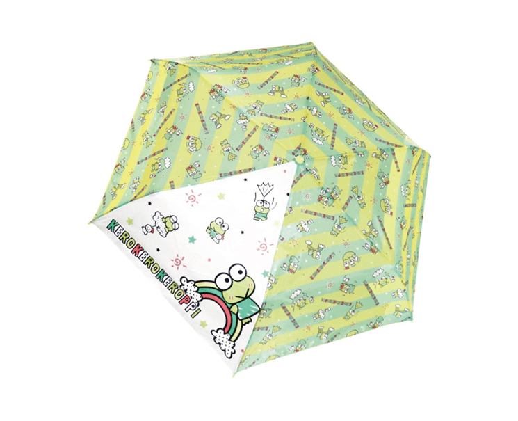 sanrio-folding-umbrella-keroppi