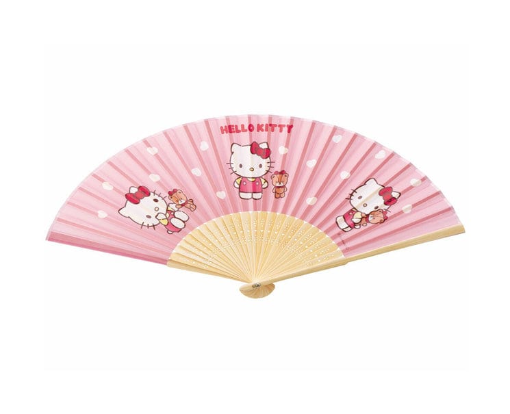 Embrace tradition with a touch of kawaii using the Sanrio Sensu Fan featuring Hello Kitty! This elegant folding fan is perfect for cooling down while adding a classic and cute flair to any outfit.

Size: 
When folded: 22 x 3 cm // 8.7 x 1.2 in
When open: 37 x 3 x 22 cm // 14.6 x 1.2 x 8.7 in
