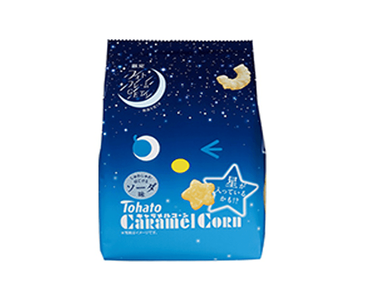 Tohato Caramel Corn: Soda Tanabata Edition