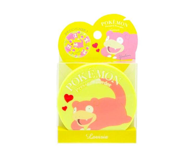 Pokemon Pressed Powder Makeup: Yellow (Slowpoke) Beauty & Care Sugoi Mart