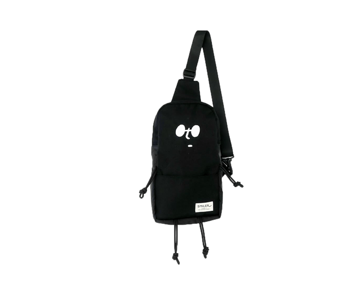 Smiler Buddy Shoulder Bag Black