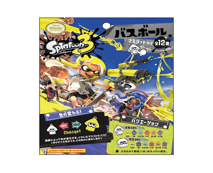 Splatoon Bath Bomb Blind Box — Sugoi Mart – Sugoi Mart by Japan Crate