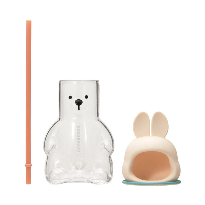 Starbucks 2024 Glass Tumbler Bearista Astro Rabbit thumbnail 3