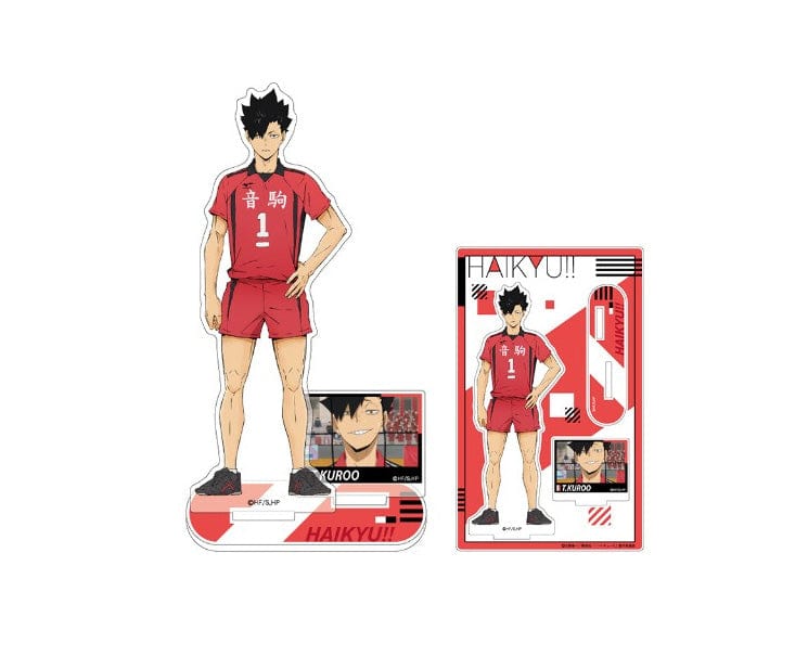 Tetsuro Kuroo's charm and leadership shine in this stunning acrylic figure! A great addition for any Haikyu!! fan, it captures his iconic smirk and determination.

Size: 10 x 1 x 16 cm // 3.9 x 0.4 x 6.3 inches