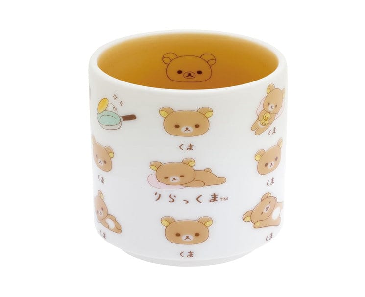 Enjoy your favorite beverages with the charming SAN-X Japanese Mug Cup featuring Rilakkuma! This adorable and high-quality mug adds a bit of kawaii joy to every sip.
Microwave safe; Hand wash only
Capacity: 250mL