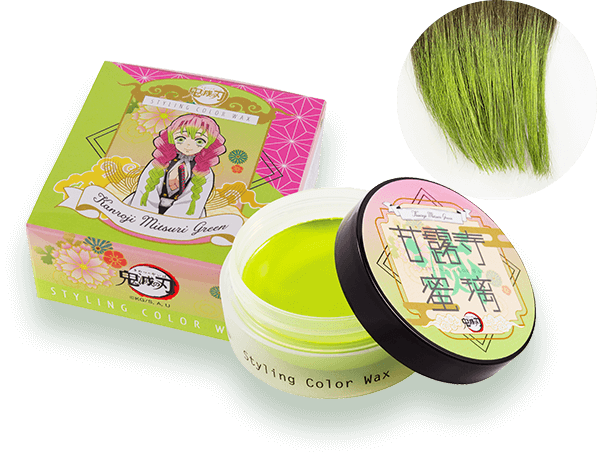 Demon Slayer Colored Hair Wax: Kanroji Mitsuri Green