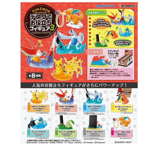 Pokemon Desktop Figures Vol 3 Blind Box Anime & Brands Japan Crate Store
