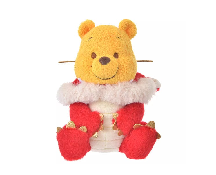 Disney Year of Dragon Red Winnie-the-Pooh Plush (S)