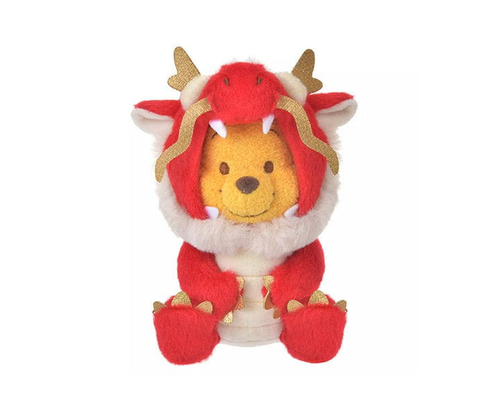 Disney Year of Dragon Red Winnie-the-Pooh Plush (S) thumbnail 1