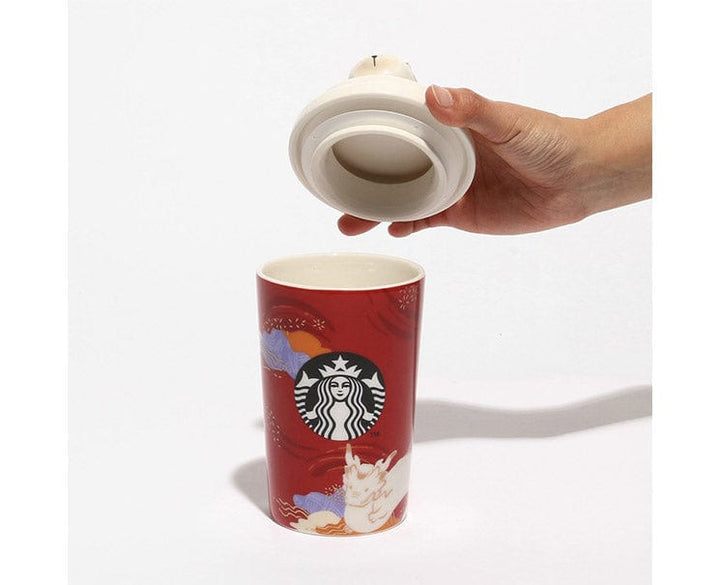 Starbucks New Year 2024 Dragon Canister