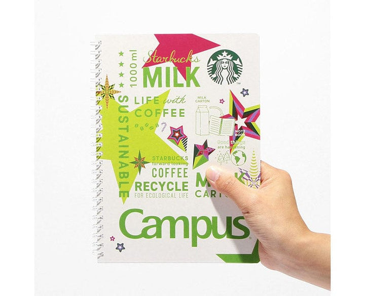 Starbucks Japan Holiday 2023 White Canvas Notebook thumbnail 4