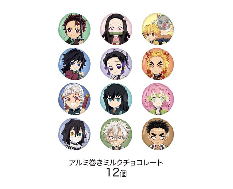 Demon Slayer Characters Chocolate Tin