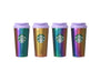 Starbucks Japan Holiday 2023 Rainbow Logo Tumbler thumbnail 1