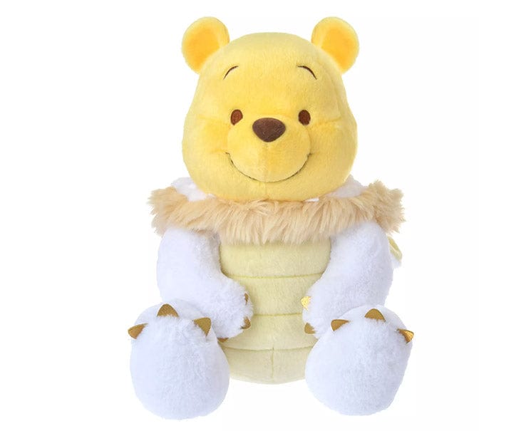 Disney Year of Dragon White Winnie-the-Pooh Plush (M)