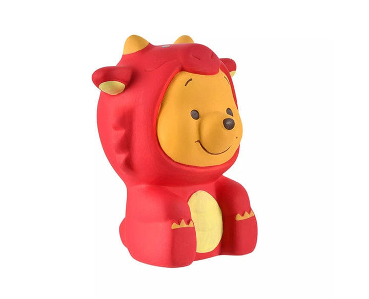 Disney Year of Dragon Red Winnie-the-Pooh Okimono Figure thumbnail 3