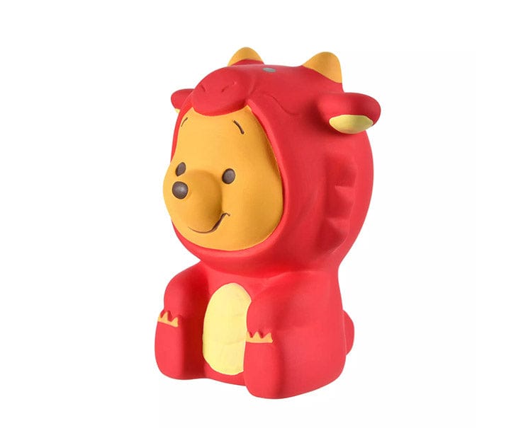 Disney Year of Dragon Red Winnie-the-Pooh Okimono Figure