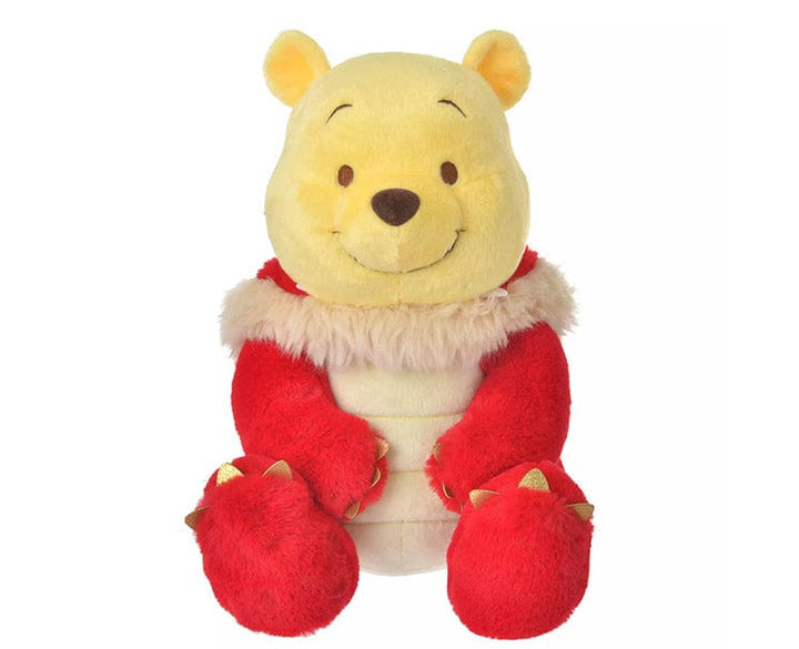 Disney Year of Dragon Red Winnie-the-Pooh Plush (M) thumbnail 4