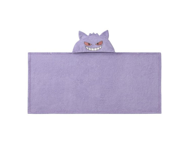 Pokemon Hooded Bath Towel Gengar thumbnail 2