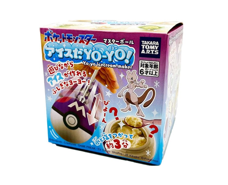 Create magical treats with the Pokemon Pokeball Yo-Yo Ice Cream Maker featuring Mewtwo! This fun and easy-to-use ice cream maker is perfect for any Pokemon fan craving a cool, homemade dessert.

Size: 12 x 12 x 12 cm // 4.7 x 4.7 x 4.7 in